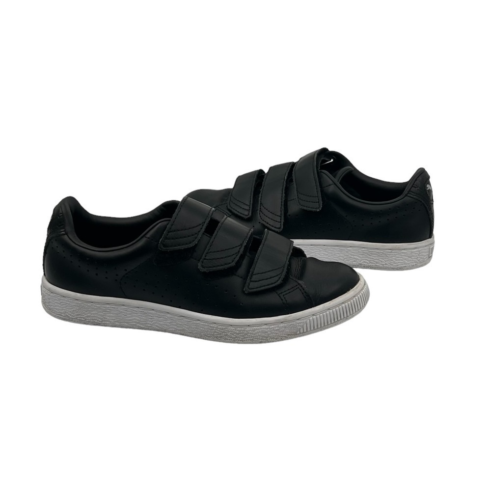 Puma Black Basket Classic Strap Sneakers Size 4.5 Men’s